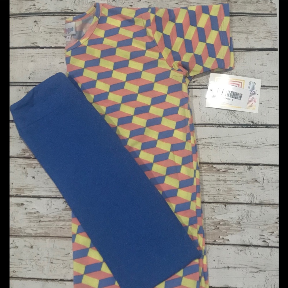 Size 8 Gracie & S/M Leggings LuLaRoe